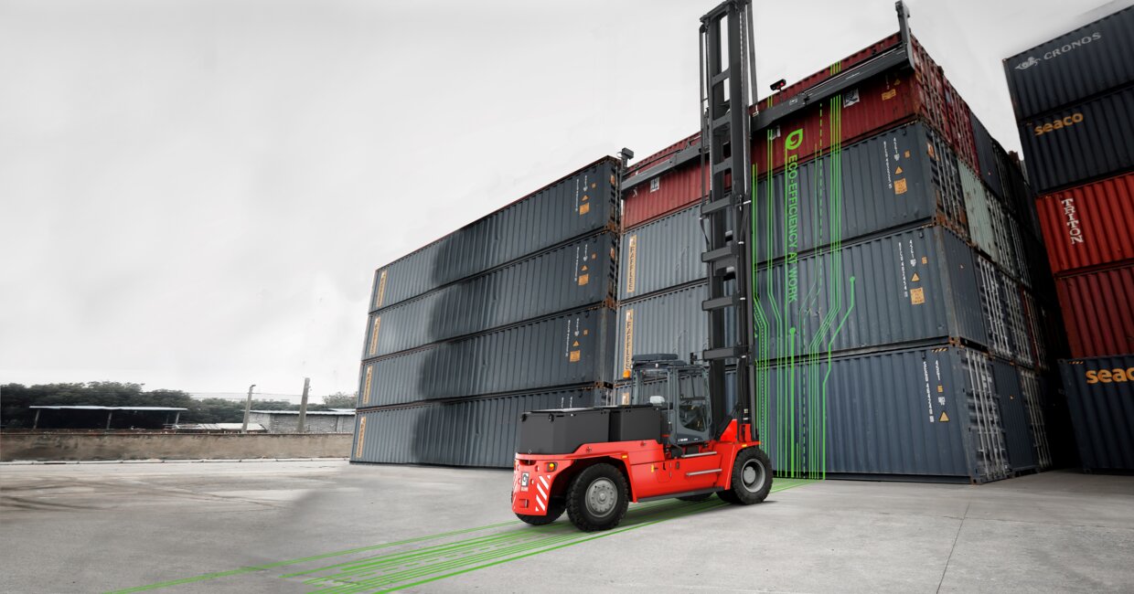 Kalmar's new electric empty container handler - an attractive option for early adopters