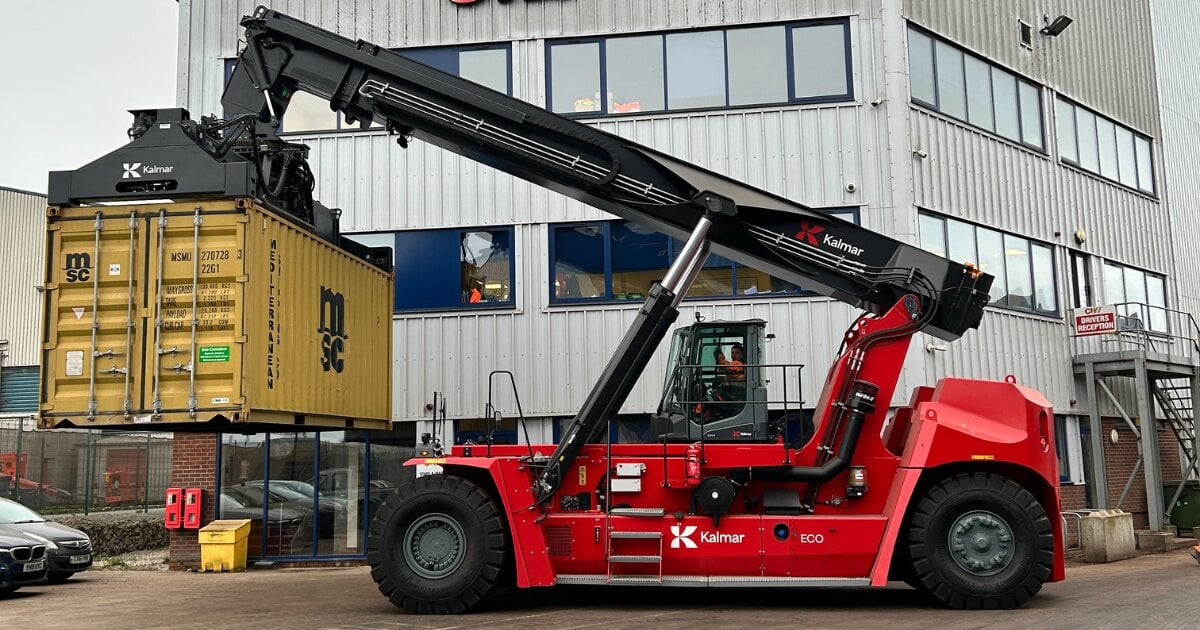 Kalmar stepped in, now CWT UK handles bigger loads, faster