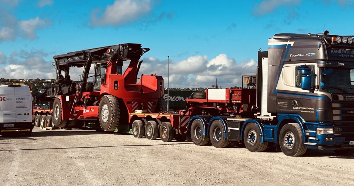 Bigger site, bigger lift: Kalmar Eco Reachstacker helps Murphy Transport’s expansion